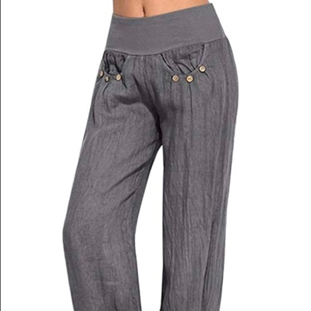 Women’s cotton linen boho pants